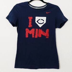 Nike Minnesota Twins Crewneck I love MN Tee